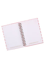 Load image into Gallery viewer, PSALM 139:14 PINK STRIPED LARGE WIREBOUND JOURNAL
