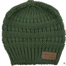 Load image into Gallery viewer, grace &amp; truth Women&#39;s Beanie Thankful
