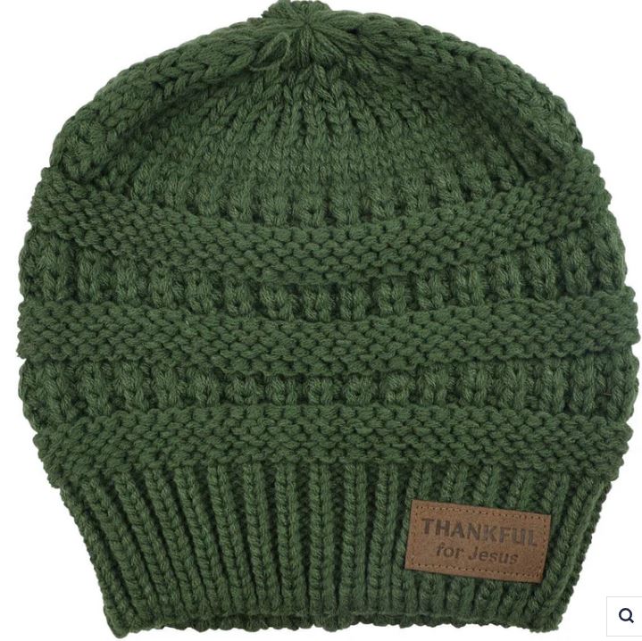 grace & truth Women's Beanie Thankful