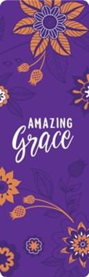 Amazing Grace - Faux Leather Bookmark