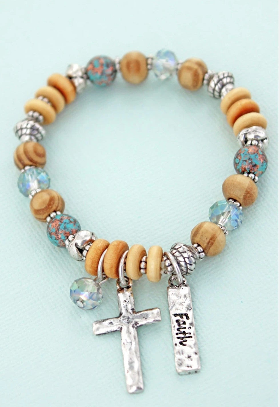 Faith and Cross Bracelet