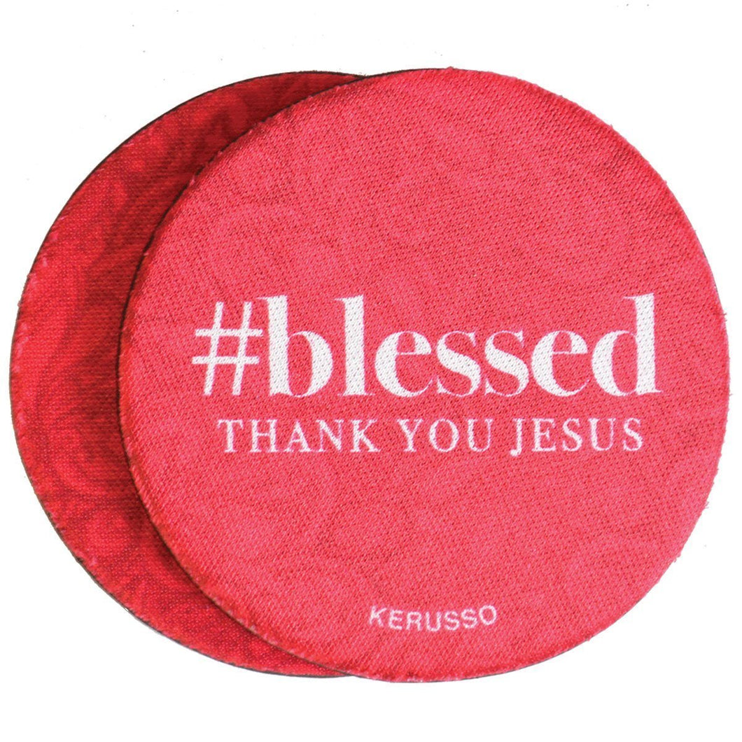 Auto Coasters - #blessed