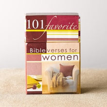 Load image into Gallery viewer, 101 Favorite Bible Verses for Women, Box of Blessings
