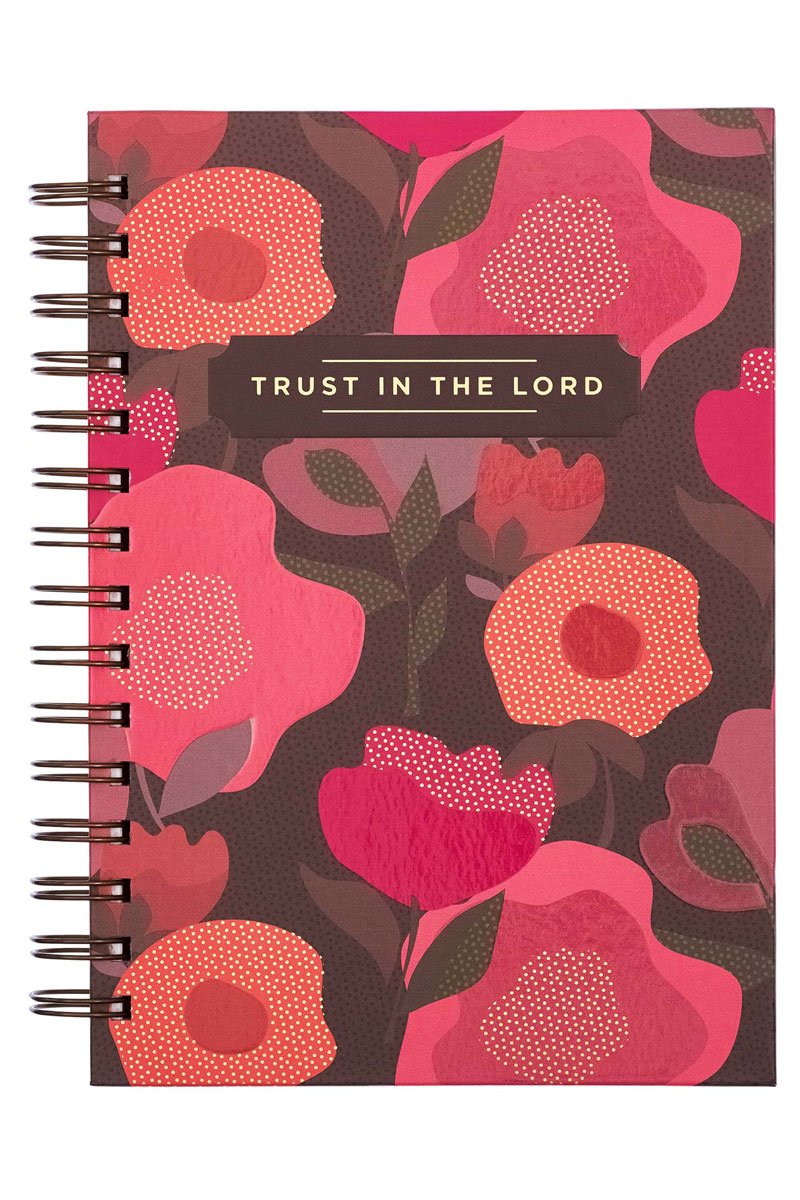 TRUST IN THE LORD LARGE WIREBOUND JOURNAL