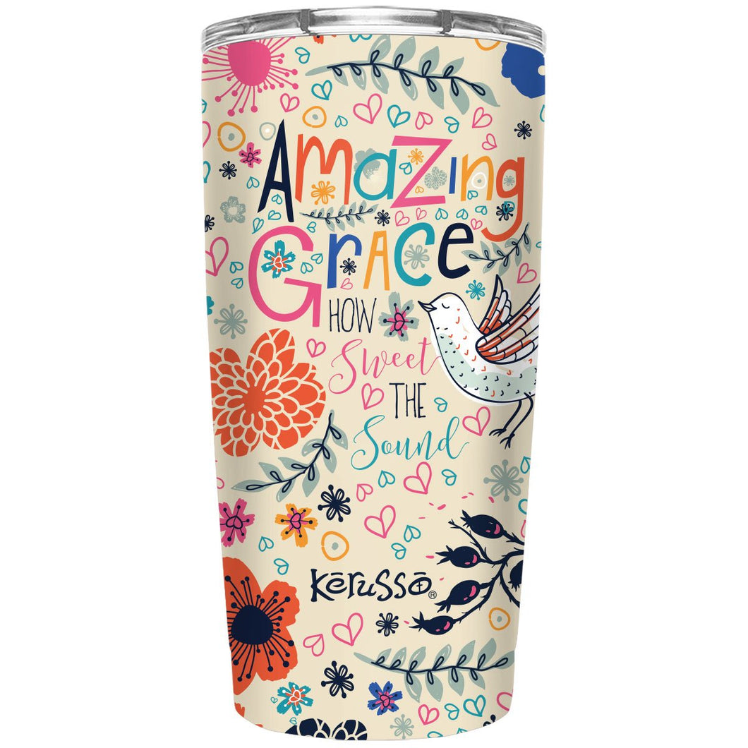 Stainless Steel Tumbler Amazing Grace